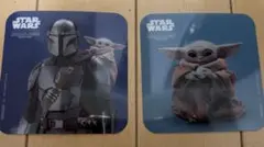 STARWARSカフェ 特典コースター マンダロリアン＆グローグー — image 1
