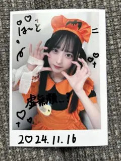 【チェキ】RainTree 綾瀬ことり コスプレ　非売品　直筆 — image 1