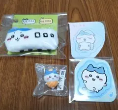 ちいかわ　ハチワレ　トレインなぬいぐるみ　マグネット　くら寿司　キーホルダー — image 1