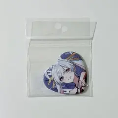 【新品未開封】 超かぐや姫！月見ヤチヨ ハート型缶バッジ E — image 1