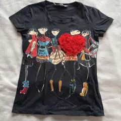 LOVE MOSCHINO 半袖Tシャツ イラストプリント — image 1