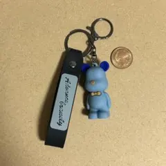 Advance Cruwell ベア キーホルダー ブルー 新品 キーリング — image 1