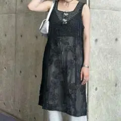 Kastane 前後2WAY フラワーレースミニワンピース — image 1
