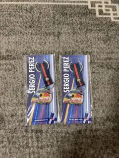 レッドブル F1キーホルダー セルジオ・ペレス 2個セット — image 1