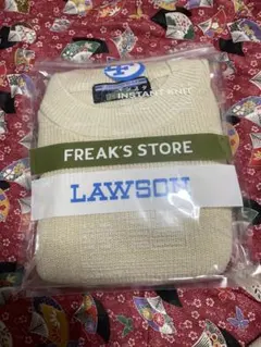 FREAK'S STORE LAWSON インスタントニット　白 — image 1