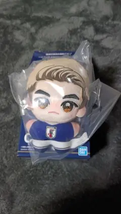 サッカー日本代表　1番くじ　堂安律　マスコット　ぬいぐるみ — image 1