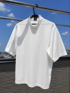 NIKE モックネック 半袖シャツ ホワイト — image 1