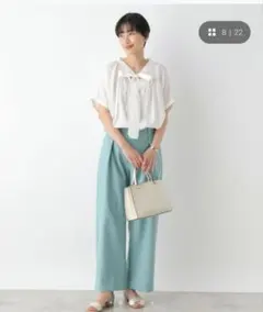 レプシィム ボウタイブラウス 半袖 — image 1