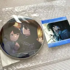 OVER REQUIEMZ スペシャルくじ カイゼ 缶バッジ コースター セット — image 1