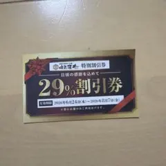 肉匠坂井 つくば研究学園店 29%割引券 — image 1