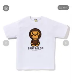 A BATHING APE Tシャツ ベイビーマイロ　Ｌ — image 1