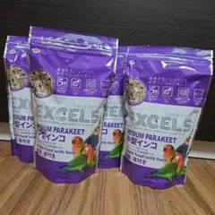 NPF エクセル5 中型インコ 主食 皮付き 450g 4袋セット — image 1