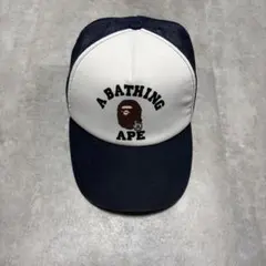 Bape A Bathing Ape エイプ メッシュキャップ ネイビー — image 1