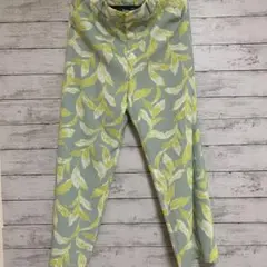 LAUTREAMONT ロートレアモン リーフ プリント ワイドパンツ　Mサイズ — image 1
