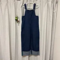 ダークブルー オーバーオール — image 1