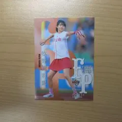 BBM 2021 牧野真莉愛 始球式カード FP18 — image 1