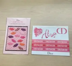 Dior ディオール　ステッカー シール　2枚セット　デパコス — image 1