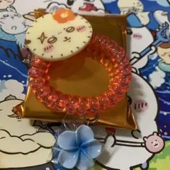 ちいかわ シーサーのおみやげやさん コイルヘアゴム — image 1