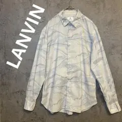LANVIN en Bleu ランバンオンブルー　メンズ　長袖シャツ　Sサイズ — image 1