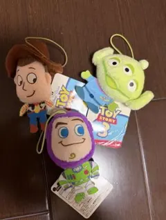 トイストーリー3 マスコット ぬいぐるみ 3種セット — image 1