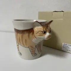 Space Joy Orange Tabby マグカップ 猫 — image 1