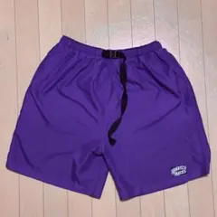 QUARTERSNACKS ナイロンショーツ パープル Mサイズ — image 1