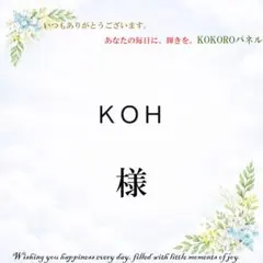 ＫＯＨ　様専用 — image 1