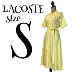 【完売品】【36】LACOSTE ベルト付き ワンピース レディース — image 1