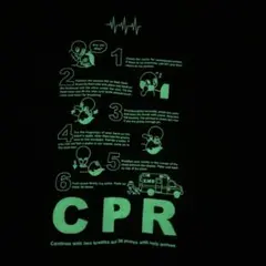 RESCUE SQUAD 長袖カットソー Mサイズ　ブルー — image 1