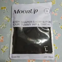 ☆新品未着用 MoonUp ボディーシェイパーショーツ ブラック Lサイズ — image 1