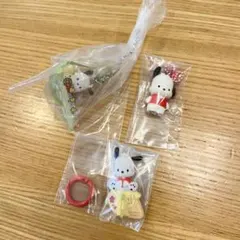 サンリオキャラクターズ ポチャッコ 3点セット ガチャガチャ 食玩 — image 1