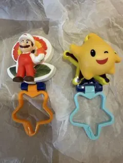 新品 マクドナルド ハッピーセット スーパーマリオギャラクシー チコ&マリオ — image 1