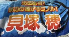 ブリリアントアリーズ 貝塚穂 応援幕 応援タオル — image 1