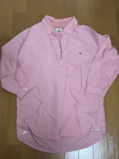 LACOSTE 七分袖ポロシャツ ピンク サイズ4 — image 1