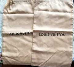 LOUIS VUITTON シューズ袋2枚セット美品 — image 1
