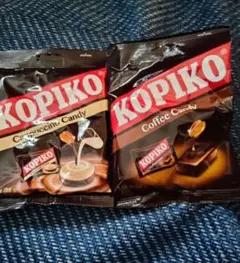 KOPIKO コピコ　 コーヒーキャンディ カプチーノ 2種セット — image 1