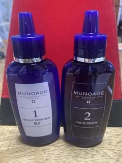 【新品未使用未開封】MUNOAGE スカルプエッセンス EX & 薬用育毛剤 — image 1