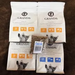 グランツ GRANDS ドッグフード ４袋 — image 1