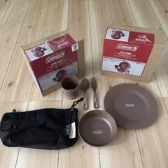 Coleman オーガニックテーブルウェアセット　パーソナル【新品】ペア販売希望 — image 1