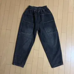 ブラック デニムパンツ Lサイズ — image 1