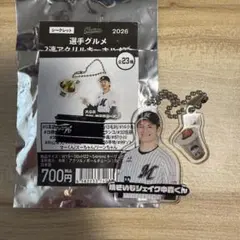 選手グルメ2連アクリルキーホルダー　中森俊介 — image 1