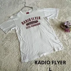 a2324【ラジオフライヤー RADIO FLYER】古着 プリントロゴ 半袖 — image 1