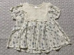 【ぷんぷん様専用】トップス90センチ　バースデイ　テータテート　フリル　花柄 — image 1