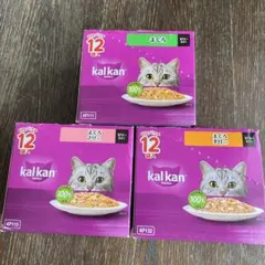 kalkan キャットフード 60g×12袋入 3箱セット — image 1