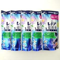 レノア　超消臭　1WEEK　SPORTS　フレッシュシトラス　340ml　5袋A — image 1