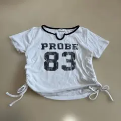 WEGO 半袖 Tシャツ ホワイト PROBE 83 — image 1