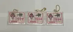 一番くじ ケロロ軍曹 J賞 アクリルチャーム ギロロ　3個セット — image 1