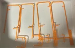 オレンジ　クリアランナー　4枚組 — image 1