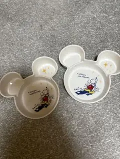 ディズニー ミッキーマウス プレート 2枚セット — image 1