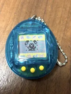 たまごっち スケルトンブルー 透明青 クリアブルー　英語版　CV — image 1